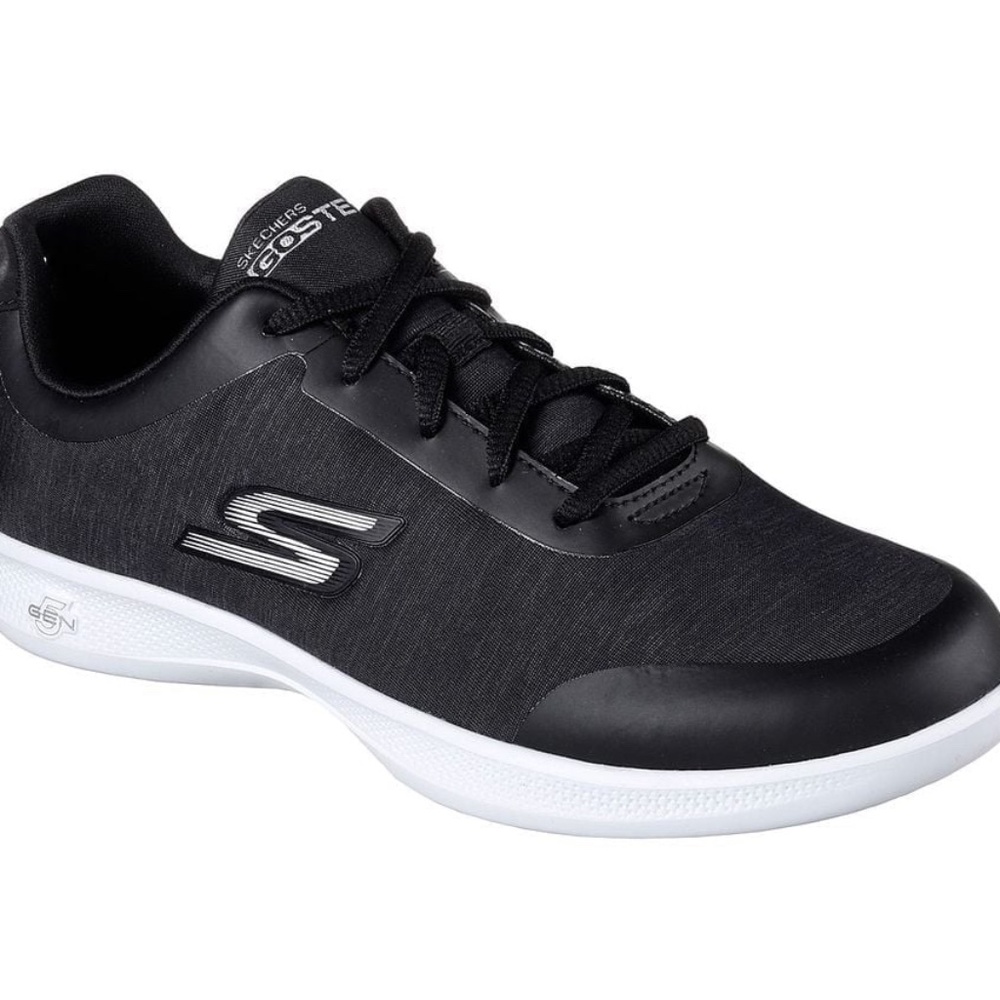 BRAND NEW women skechers go step lite beam black shoes size US 9.5 no
box